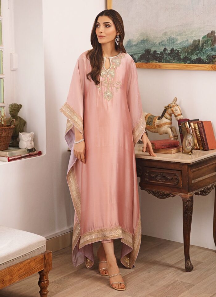 Farah Talib Aziz | Petra Blush Kaftan