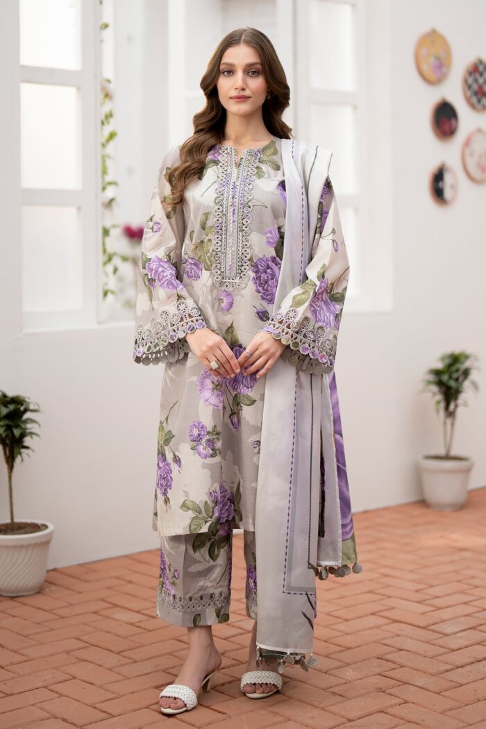 EMBROIDERED LAWN UF-531 By BAROQUE