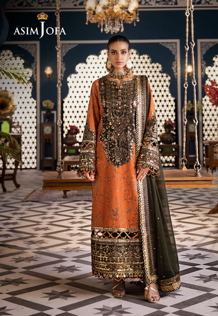 Fasana-E-Ishq Eid Luxury Lawn Collection By AJFI-24