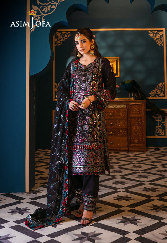 Fasana-E-Ishq Eid Luxury Lawn Collection By AJFI-14