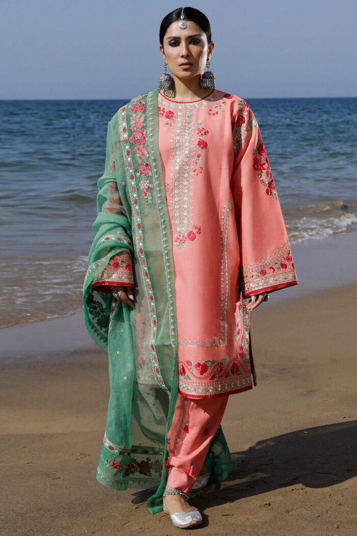 JIYA-6A By Zara Shah Jahan Unstitched Lawn '24