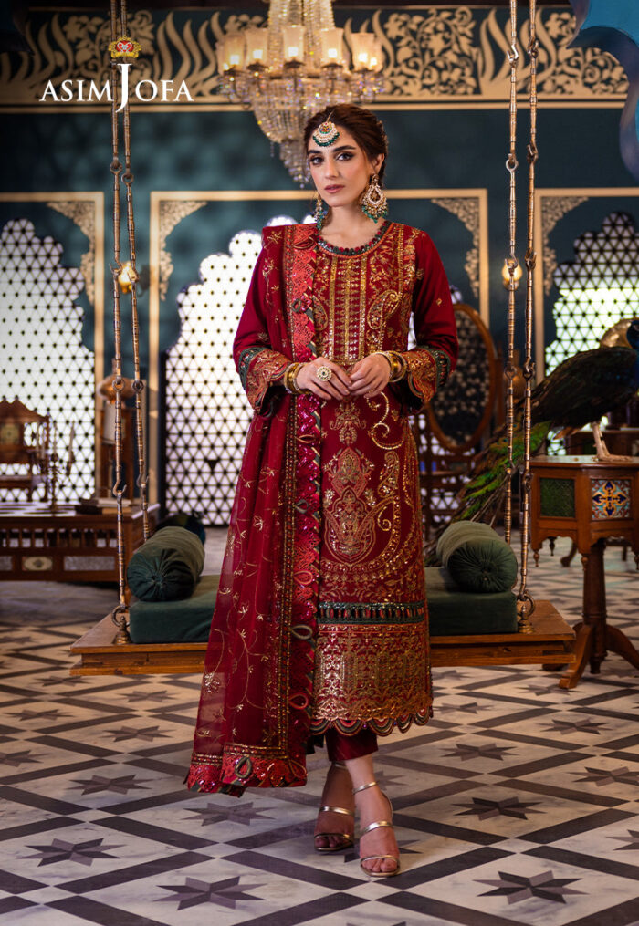 Fasana-E-Ishq Eid Luxury Lawn Collection By AJFI-21