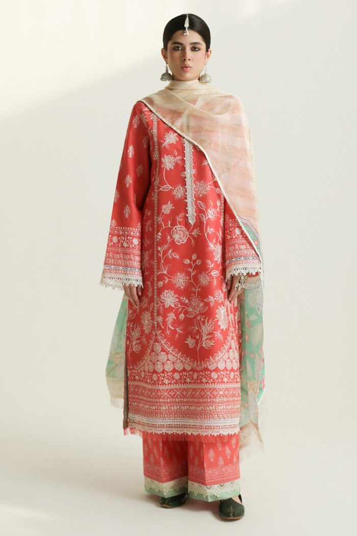 MAHI-1A By Zara Shah Jahan Unstitched Lawn '24