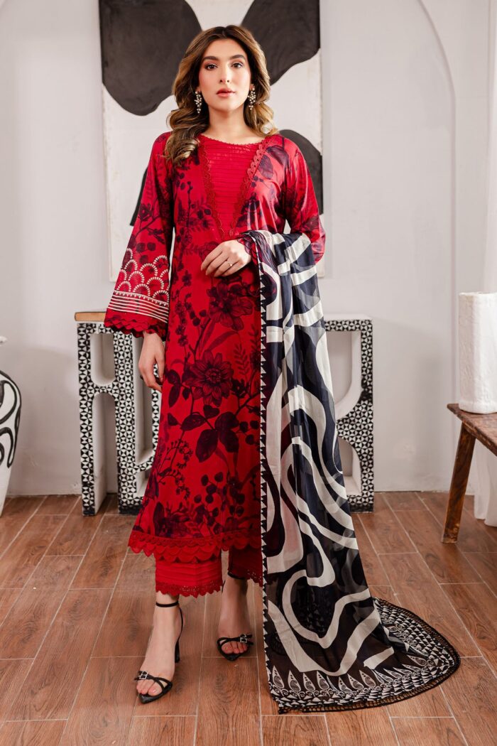 Nureh Signature Prints Lawn Collection - SP-100