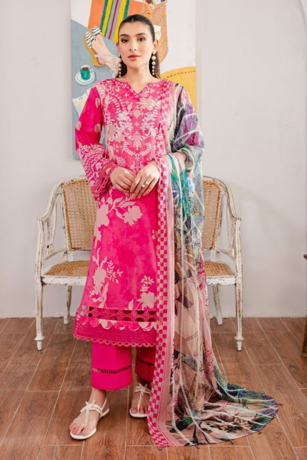 Nureh Signature Prints Lawn Collection - SP-103