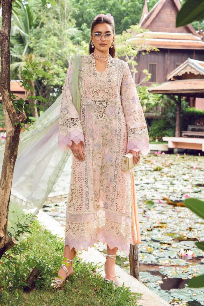 Maria B Lawn 3 Piece – Unstitched Suit | Eid Lawn-24-07