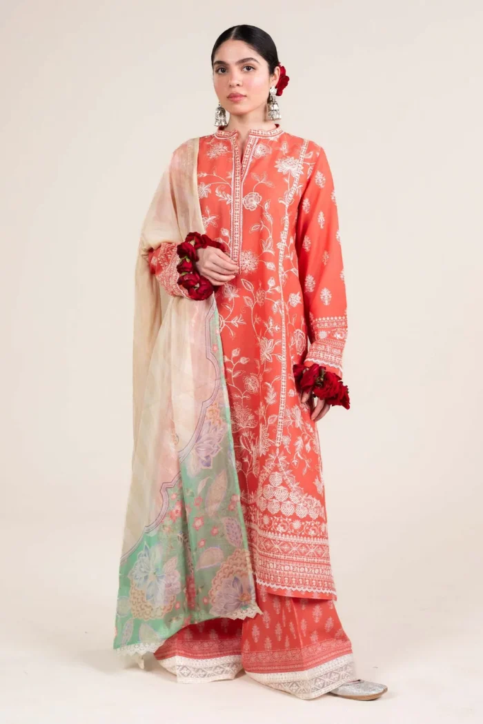 SL-Mahi-1A By Zara Shahjahan Lawn '24 Stitched Edition