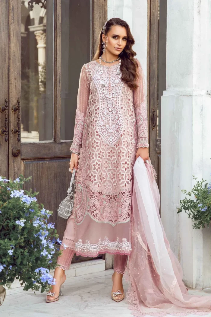 Maria B Lawn 3 Piece – Unstitched Suit | Eid Lawn-24-06