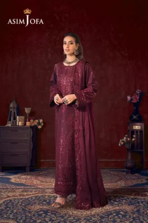 AJFILE-09 Cambric 3 PCS - Asim Jofa - Limited Edition