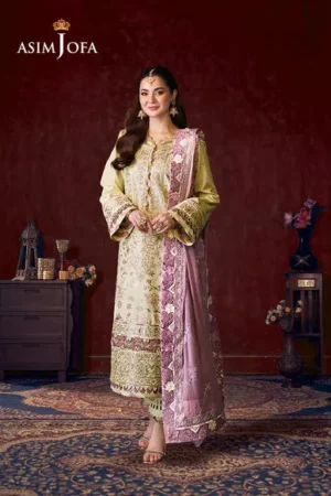 AJFILE-15 Cambric 3 PCS - Asim Jofa - Limited Edition