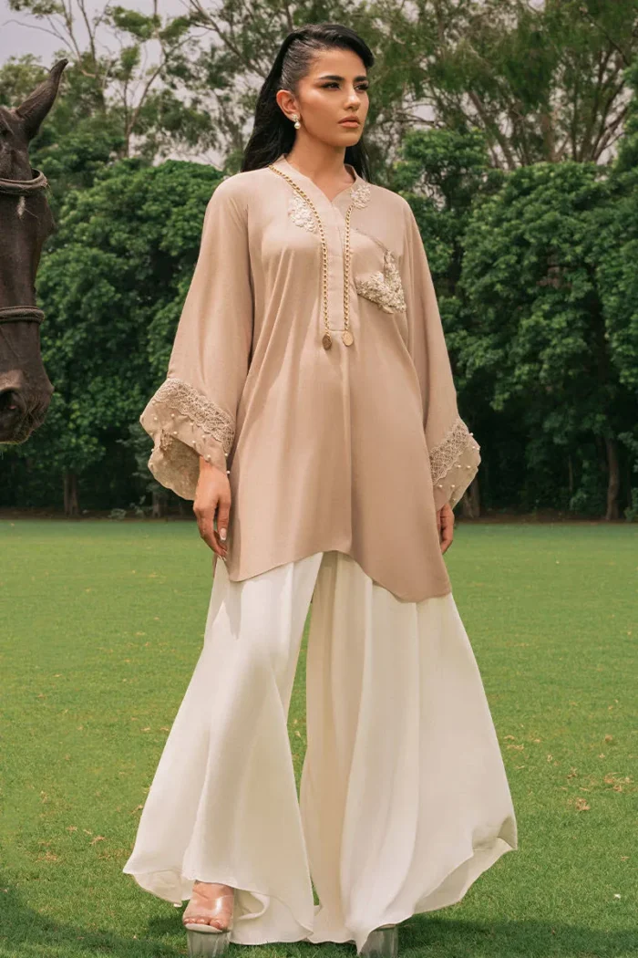 Batwing Kurta - Zainab Salman - Dandelion