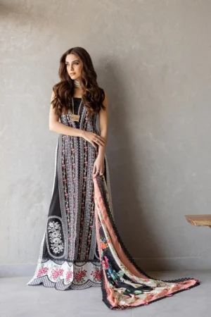 EMBER - SRLL24-06 - Saira Rizwan - Luxury Lawn '24