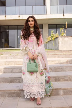LAUREL - SRLL24-01 - Saira Rizwan - Luxury Lawn '24