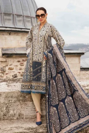 Maria B - M.Prints Cambric Suit - MPT-2302-A