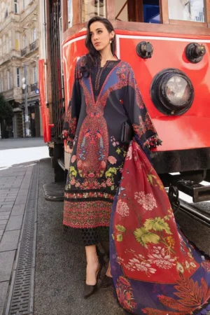 Maria B - M.Prints Cambric Suit - MPT-2304-B