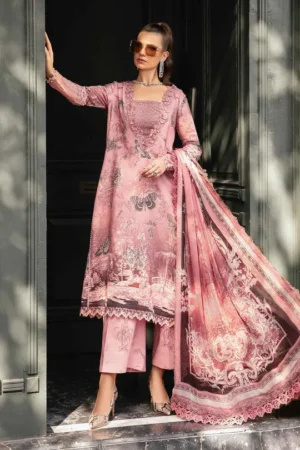 Maria B - M.Prints Cambric Suit - MPT-2308-A