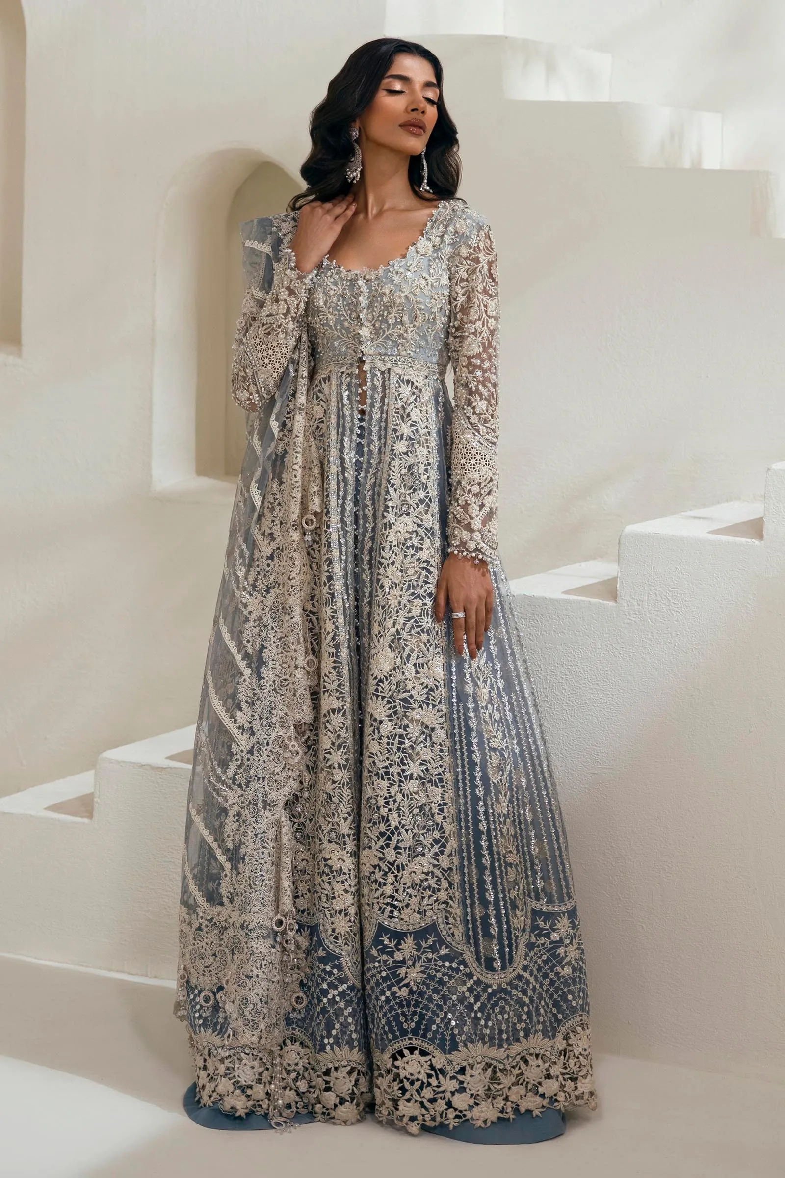 N242-004-3CT: Elevate Your Festive Look with Sana Safinaz
