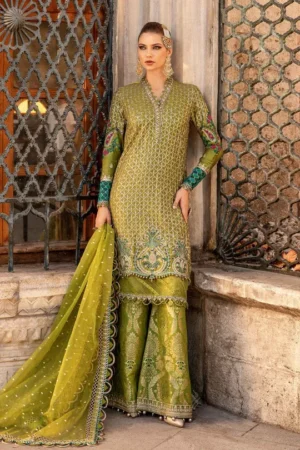 Unstitched Sateen - Acid Green CST-803