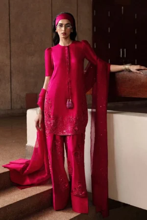 Cerise Luxury Pret Eid 2024 By Hussain Rehar