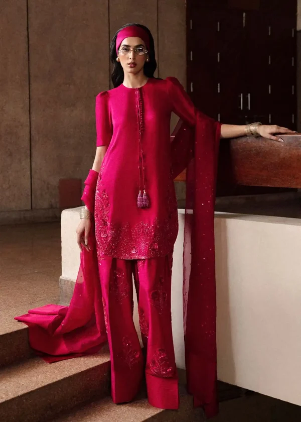 Cerise Luxury Pret Eid 2024 By Hussain Rehar