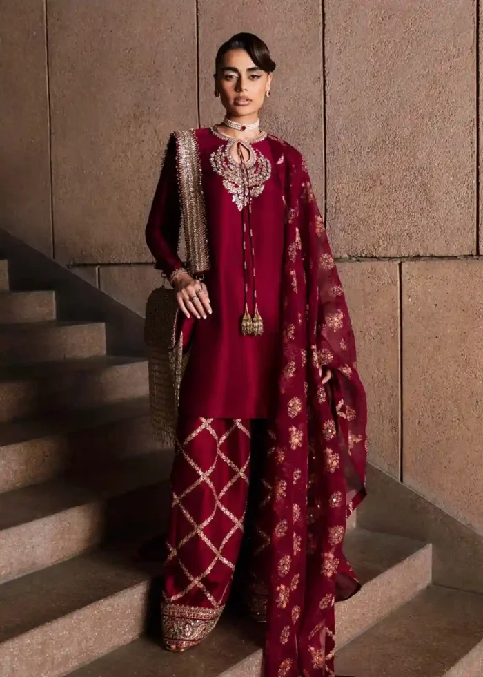 Merlot Luxury Pret Eid 2024 By Hussain Rehar