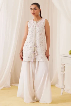 Zana Pearl White Lea Fall By Farah Talib Aziz