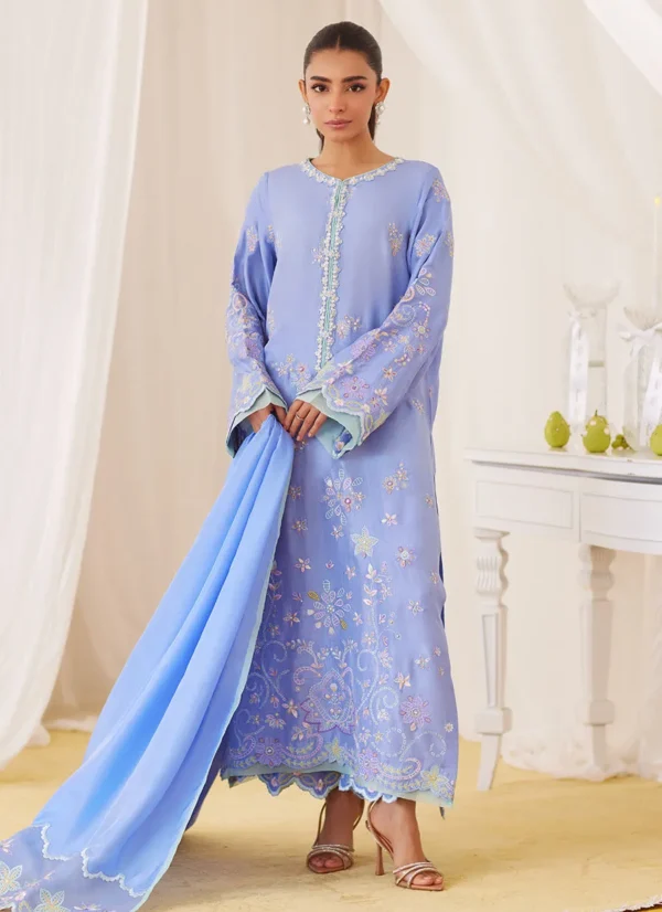 Leesha Periwinkle Blue Lea Fall By Farah Talib Aziz