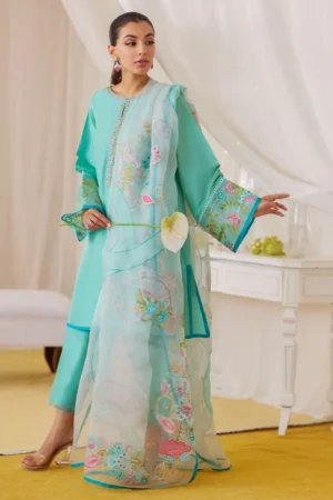 Una Turquoise Lea Fall By Farah Talib Aziz