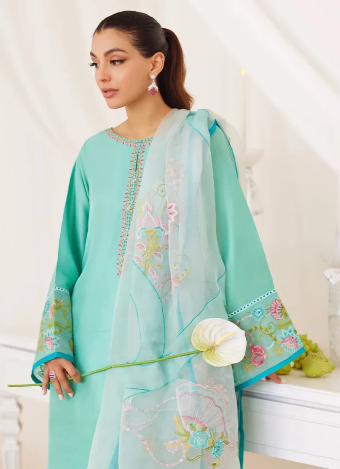 Una Turquoise Lea Fall By Farah Talib Aziz