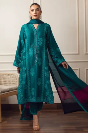 Saki emerald Luxe Pret By Farah Talib Aziz