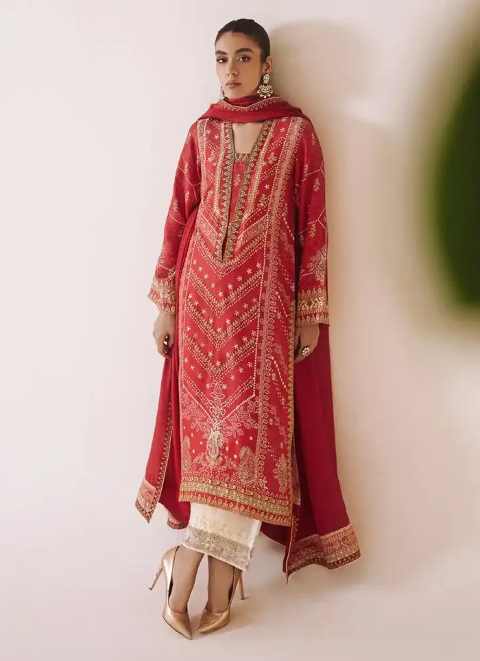 Aneeta Crimson Luxe Pret By Farah Talib Aziz