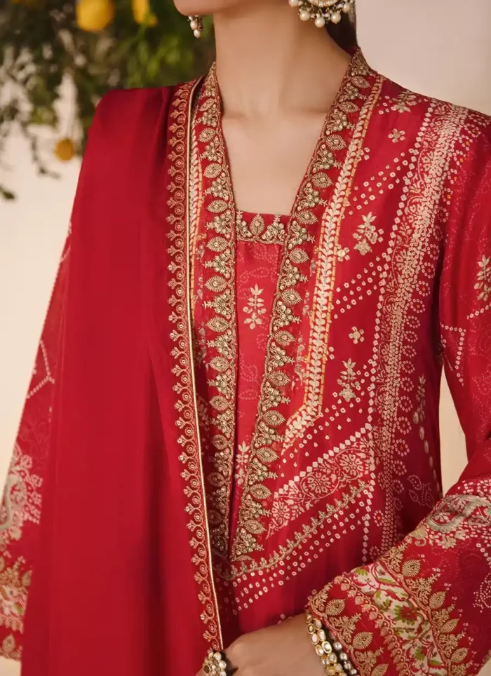 Aneeta Crimson Luxe Pret By Farah Talib Aziz