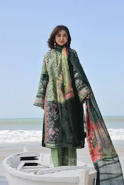 Gardenia - Maryam Hussain - Luxury Lawn '24