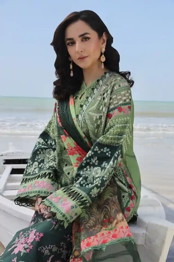 Gardenia - Maryam Hussain - Luxury Lawn '24