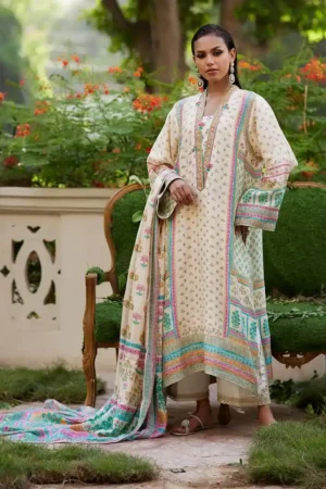 Nural Ivory - Farah Talib Aziz - Mayna Festive Prints'24