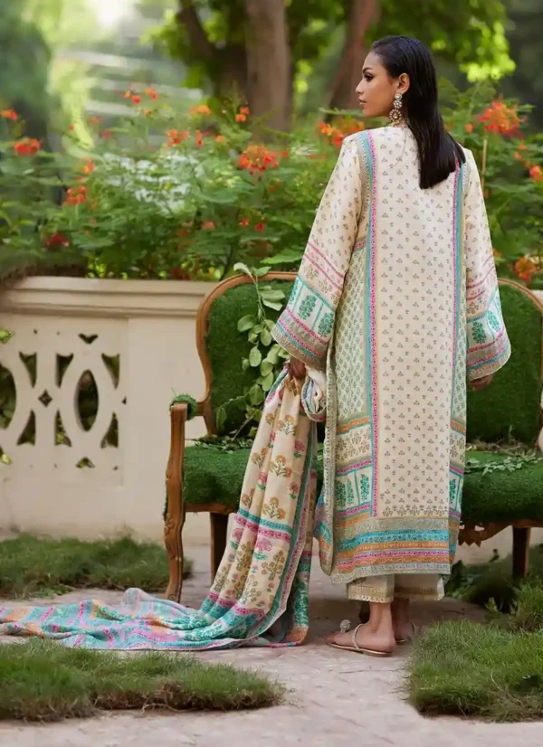 Nural Ivory - Farah Talib Aziz - Mayna Festive Prints'24