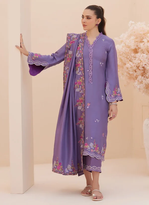 Farah Talib Aziz Zaza 25 Luxury Pret | Goldie