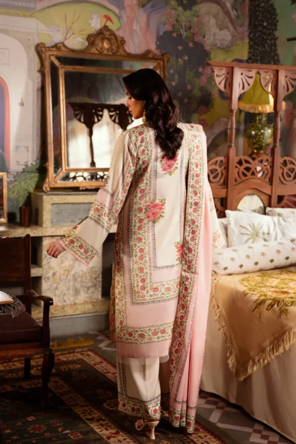 Saira Rizwan Dehini Silk Pret By Adelia -SRLP07-25