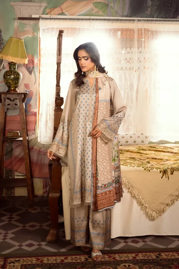 Saira Rizwan Dehini Silk Pret By Mercina - SRLP06-25