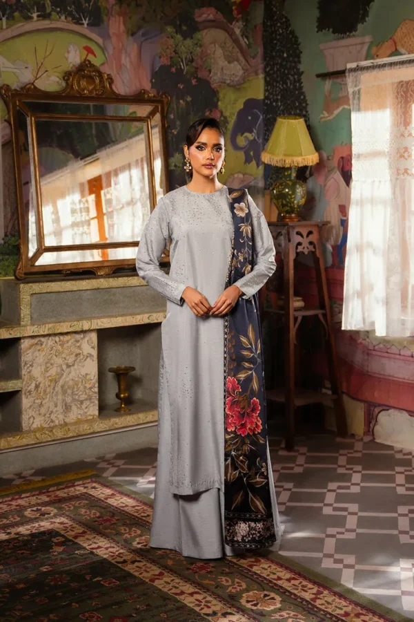 Saira Rizwan Dehini Silk Pret By Swan - SRLP04-25