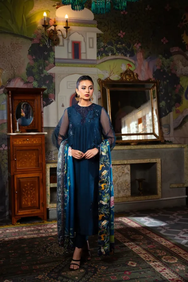 Saira Rizwan Dehini Silk Pret By SIAN -SRLP03-25