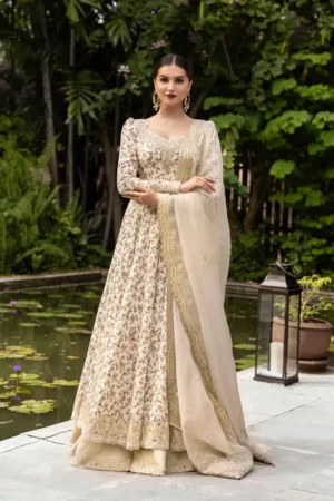 Faiza Saqlain Luxury Lawn - Vinika