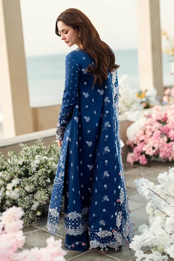 Qalamker Sahil Luxury Lawn 25 | FK-05 Aurora