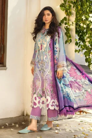 Mushq Luxury Lawn - Whispering Melody
