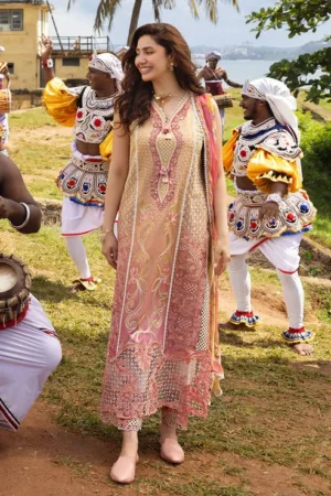 Mushq Luxury Lawn - Tranquil Spark