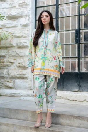 Mina Hasan Chikankari 25 - Cheetah Chic