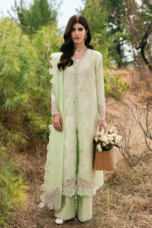 Qalamkar Luxury Lawn 25 - DC-14 Meline