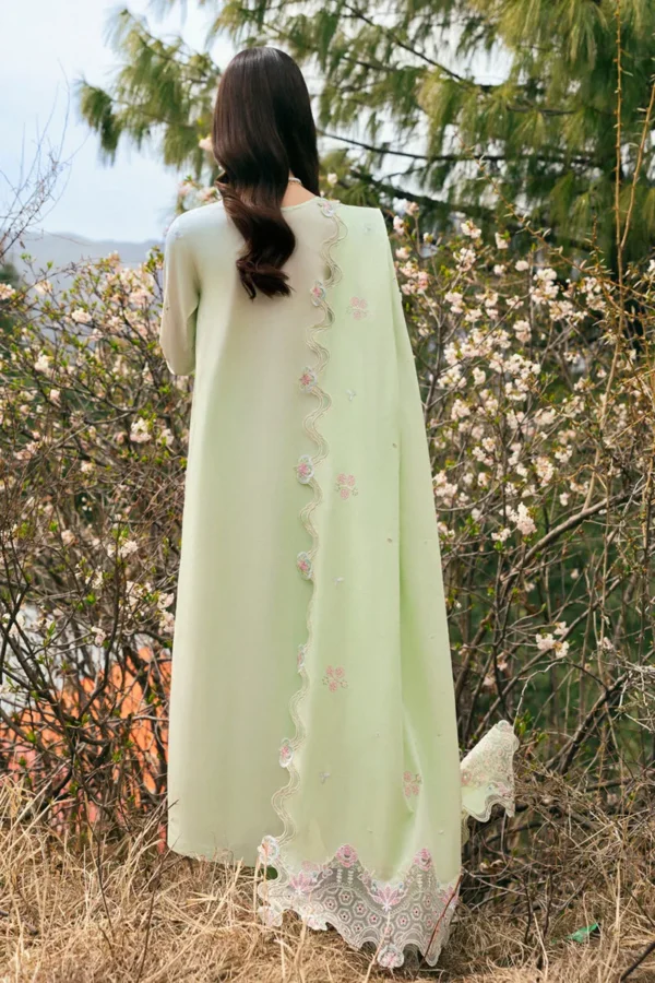 Qalamkar Luxury Lawn 25 - DC-14 Meline