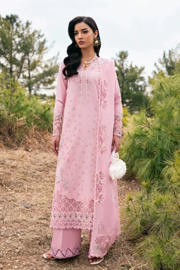 Qalamkar Luxury Lawn 25 - DC-02 Freja