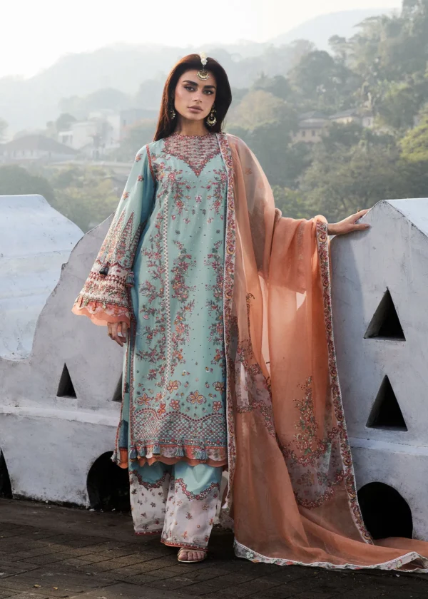 Hussain Rehar Luxury Lawn 25 - Malibu